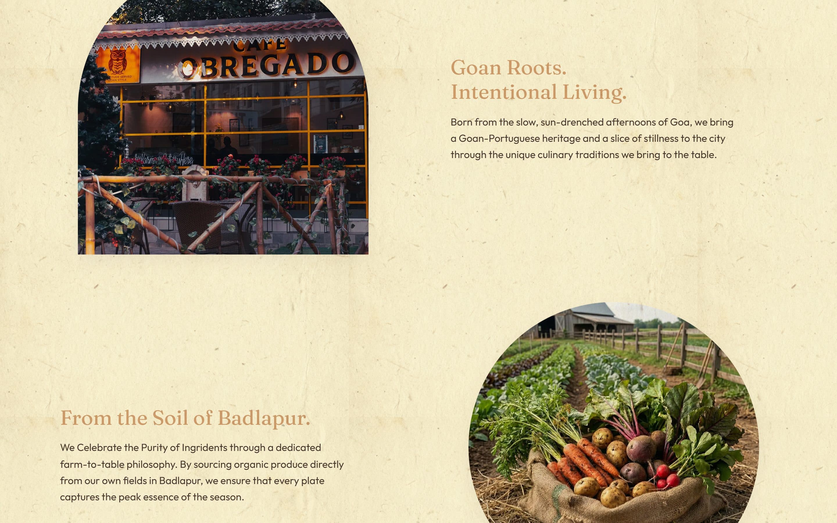 Café Obregado: Goan roots, intentional living