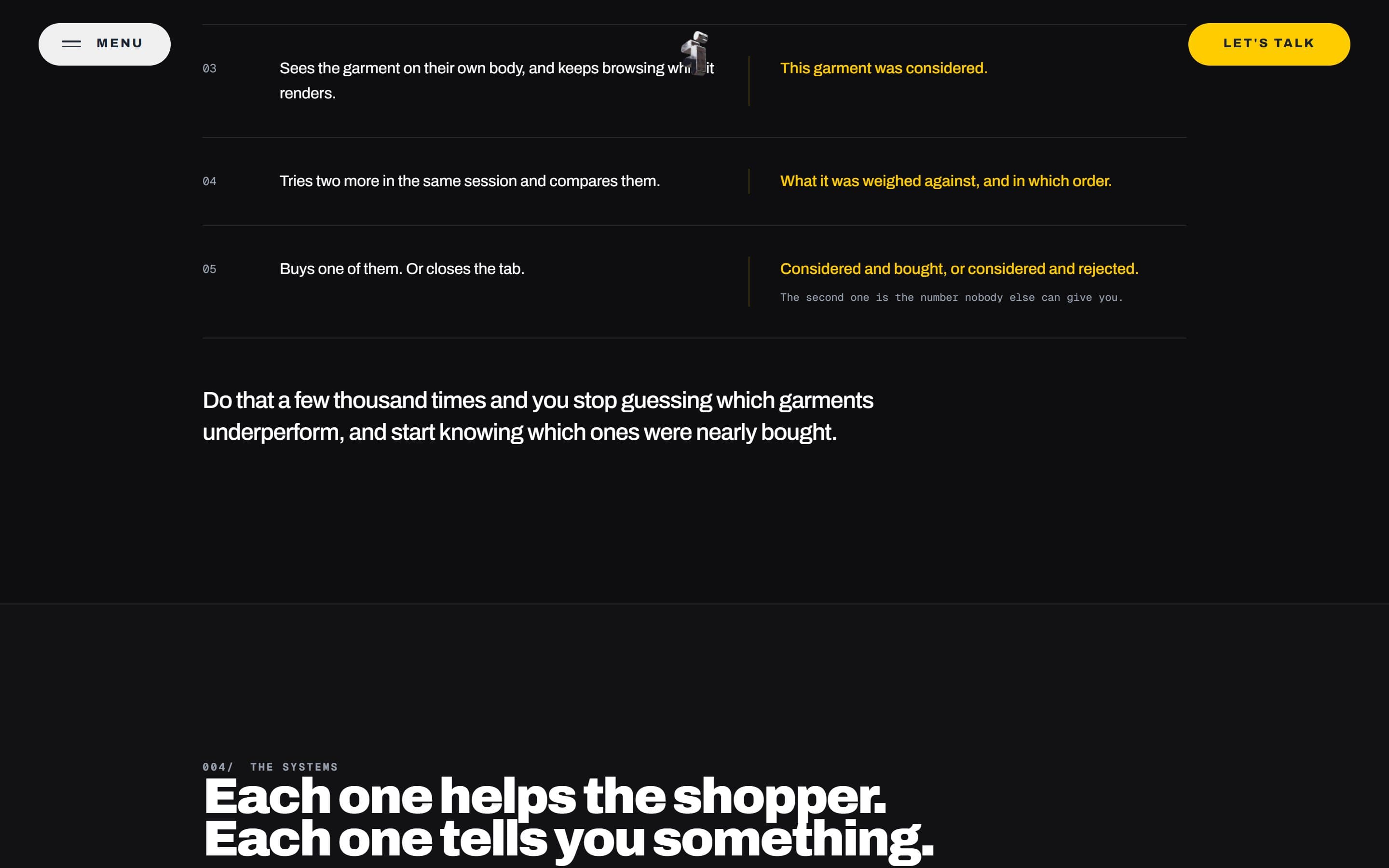 Fabrite: one shopping session, both sides